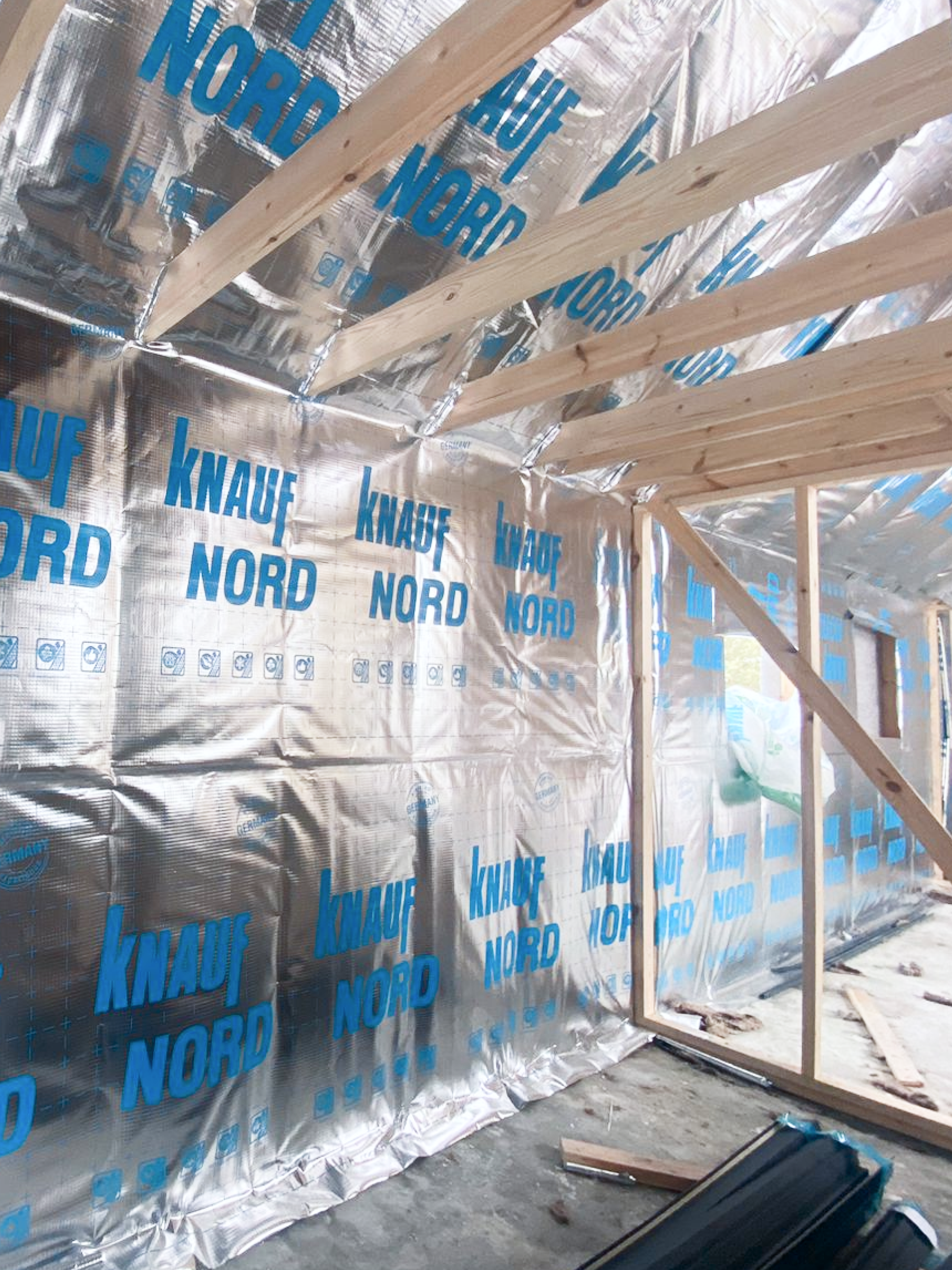 Пленка KNAUF NORD Vapor Barrier отражающая, 75 м2