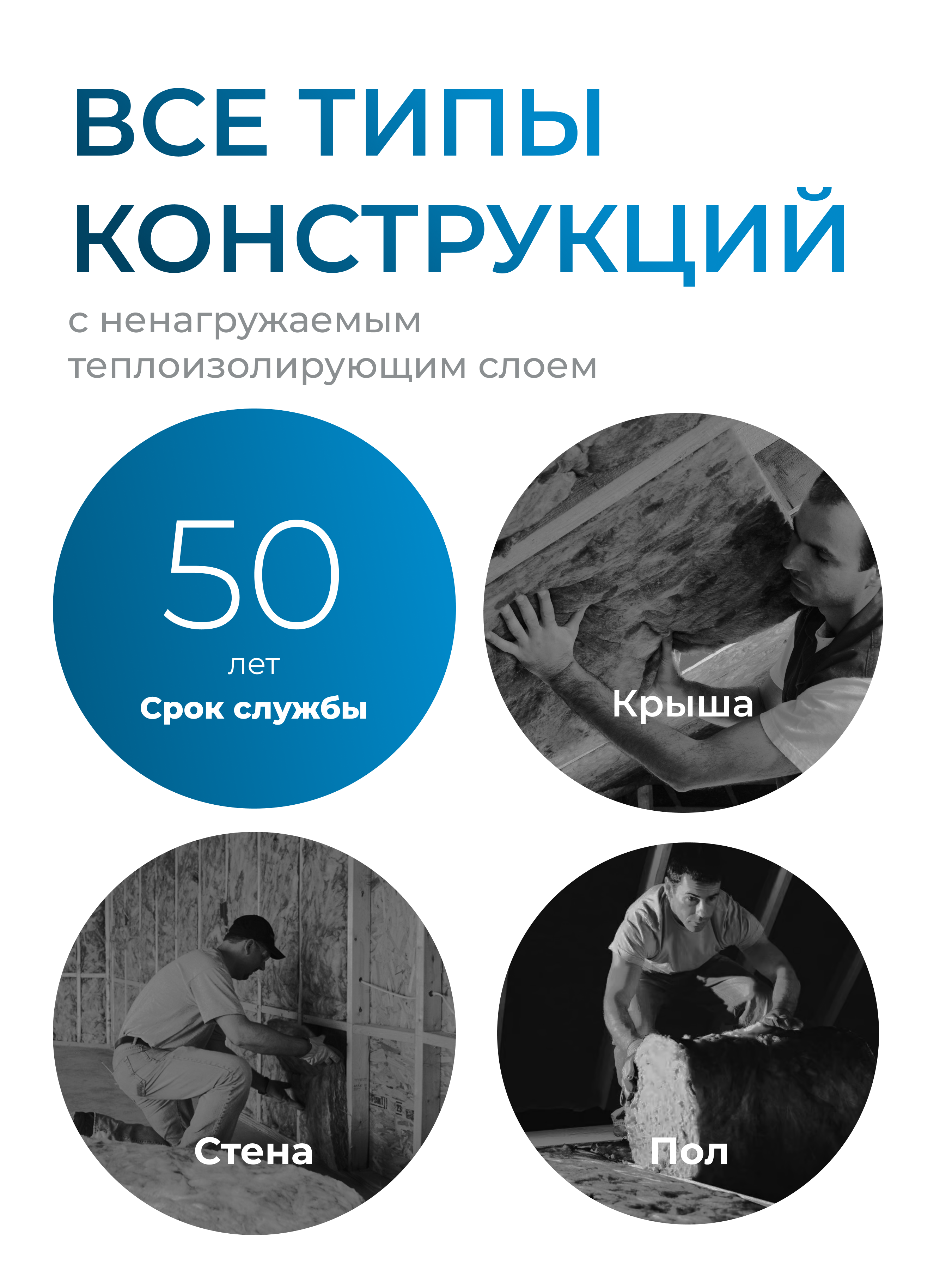 Утеплитель KNAUF NORD 1250x600x50, 9 м2 / 12 плит