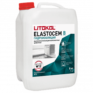 Двухкомпонентная полимерцементная гидроизоляция ELASTOCEM компонент B