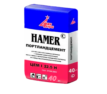 Цемент М-400 ЦЕМ I 32,5 Н Финстрой, 40 кг Цемент М-400 ЦЕМ I 32,5 Н Финстрой, 40 кг