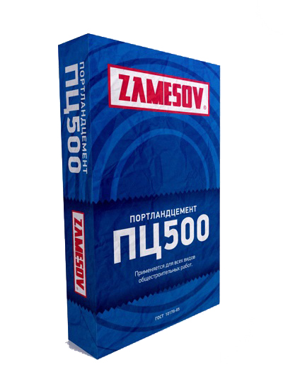 Цемент ПЦ500 ZAMESOV 50 кг Цемент ПЦ500 ZAMESOV 50 кг