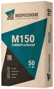 Смесь цементно-песчаная М150 (ЦПС) ВосСмеси, 50 кг