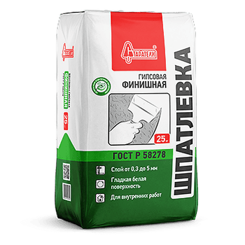 Шпатлевка гипсовая Финишная Старатели, 25 кг