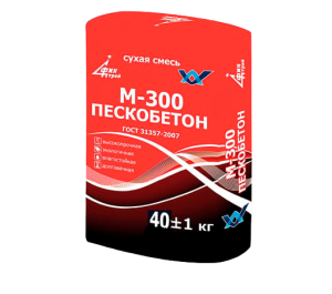 Пескобетон М300 Финстрой, 40 кг