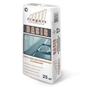 Смесь для выравнивания оснований BASIS (стяжка пола), 25 кг