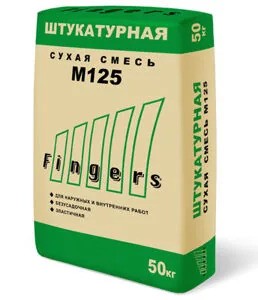 Смесь штукатурная М125 Fingers, 50 кг