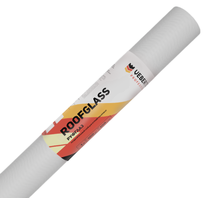 Стеклохолст RoofGlass 100 м2, Veberton