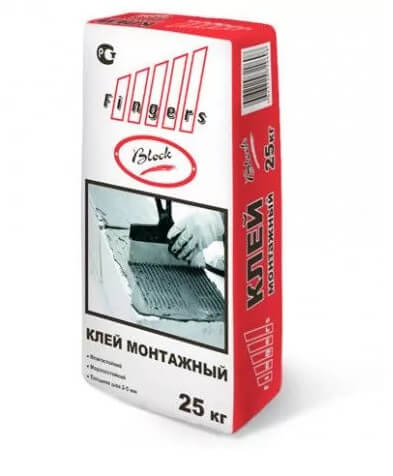 Клей монтажный Block Fingers, 25 кг