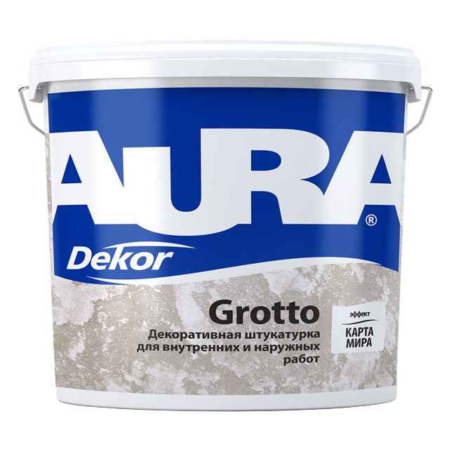 Декоративная Штукатурка Aura Decor Grotto, 15 кг