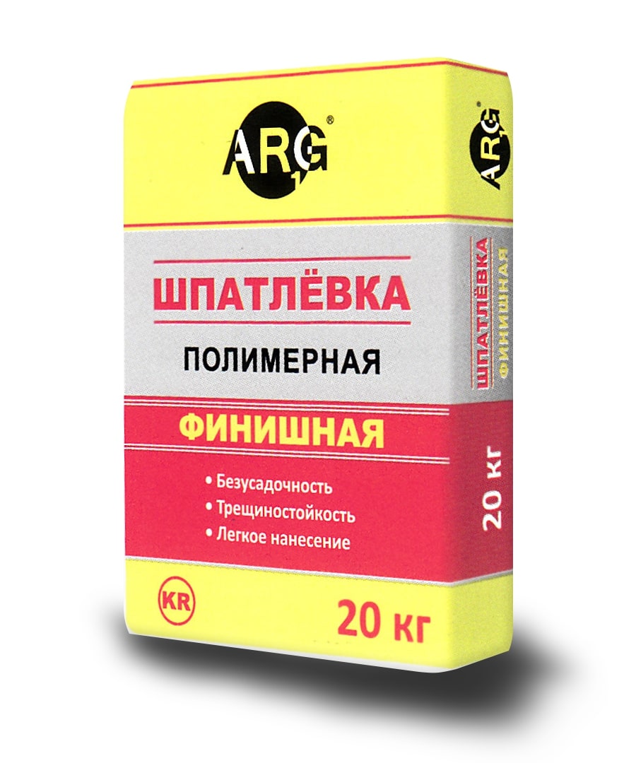 Шпатлевка полимерная финишная ARG, 20 кг