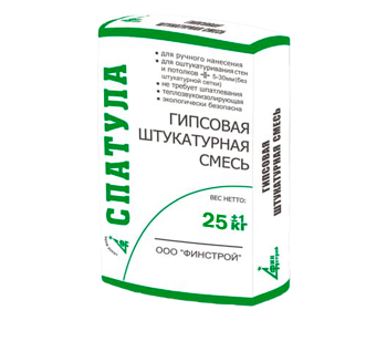 Штукатурка гипсовая Финстрой СПАТУЛА, 30 кг