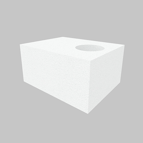 Газобетонный O-блок 300 мм 1d 160 мм