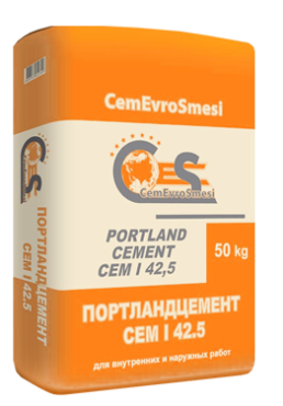 Порландцемент М500 Д20 Цемевросмеси, 50кг Порландцемент М500 Д20 Цемевросмеси, 50кг