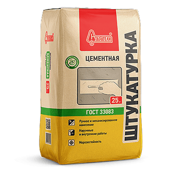 Штукатурка цементная Старатели, 25 кг