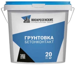 Грунтовка Бетон-контакт ВосСмеси, 20 кг