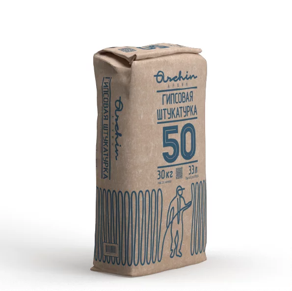 Гипсовая штукатурка Archin 50, 30 кг