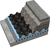 Дренажная мембрана Delta-Floraxx 2.0x20 м