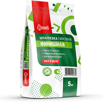 Шпатлевка гипсовая Финишная Старатели,5 кг