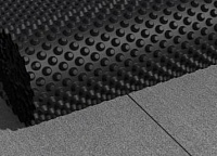 Профилированная мембрана ВИЛЛАДРЕЙН 20МАКСИ ICOPAL 2.00x20 м