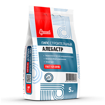 Гипс строительный Алебастр Старатели, 5 кг