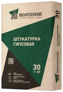 Штукатурка гипсовая Базовая ВосСмеси, 30 кг