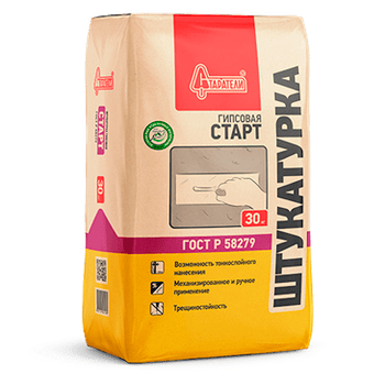 Штукатурка гипсовая Старт Старатели, 30 кг